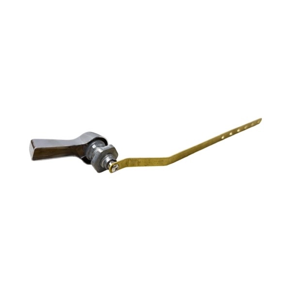 Chrome-Plated Premium Offset Flat Brass Arm