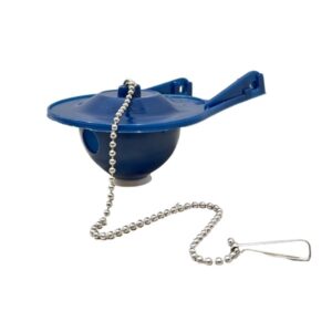 3" Blue Flapper With Chain To Fit Mansfield