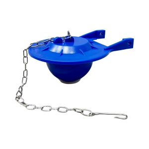 Blue Flapper With Chain To Fit Toto Power Gravity Toilets