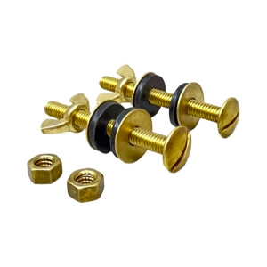 All Brass Tank-to-Bowl Bolts (Pair)