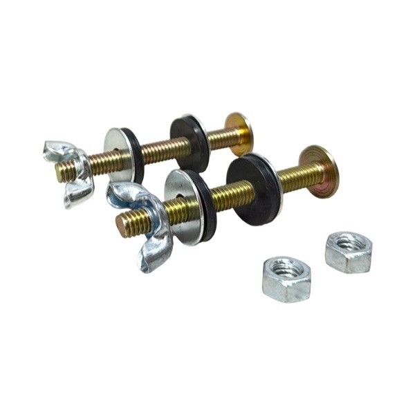 Brass-Plated Tank-to-Bowl Bolts (Pair)