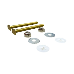 5/16" x 3 1/2" Brass Flange Bolts (Pair)