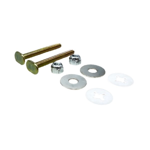 1/4" X 2 1/4" Brass-Plated Bolt with Nut & Washer (Each)