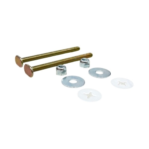 1/4" X 3 1/2" Brass-Plated Bolts (Pair/Bag)