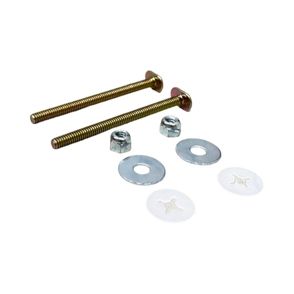 1/4" X 3 1/2" Brass-Plated Bolts (Pair/Bag)