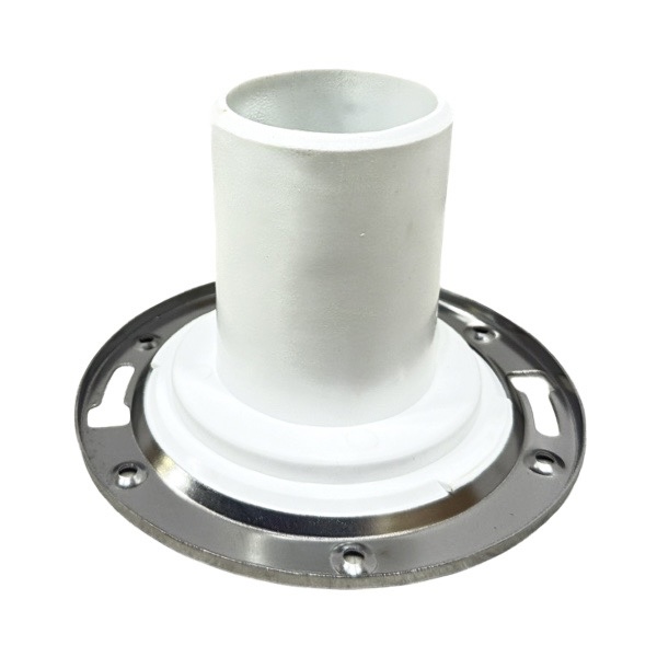 3" Insert x 4" Long PVC Closet Flange with SS Ring