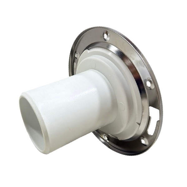 3" Insert x 4" Long PVC Closet Flange with SS Ring