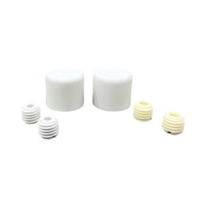 E-Z Twist White Plastic Toilet Bolt Cap