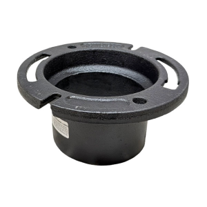 4" X 3" Cast Iron No-Hub Closet Flange