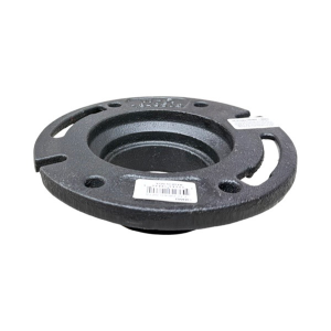 4" X 2" Push-In Cast Iron Closet Flange