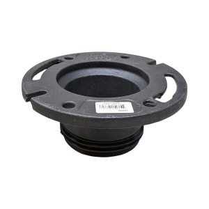 4" X 3" Push-In Cast Iron Closet Flange