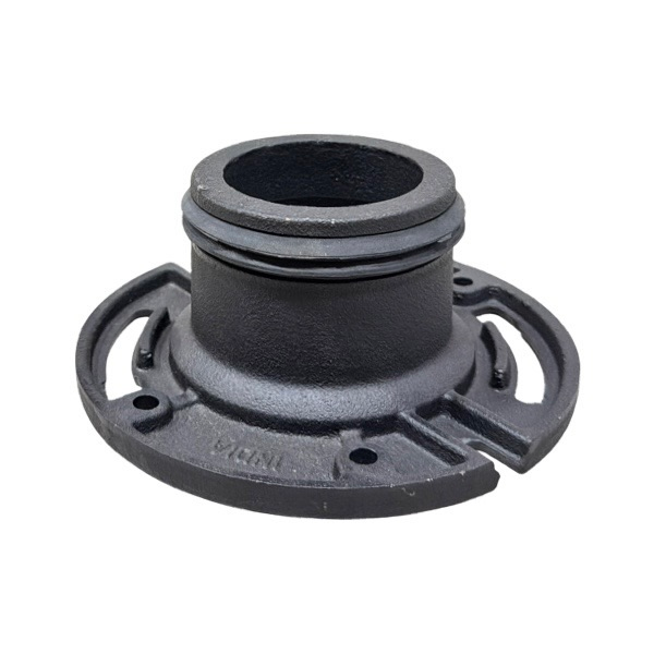 4" X 3" Push-In Cast Iron Closet Flange
