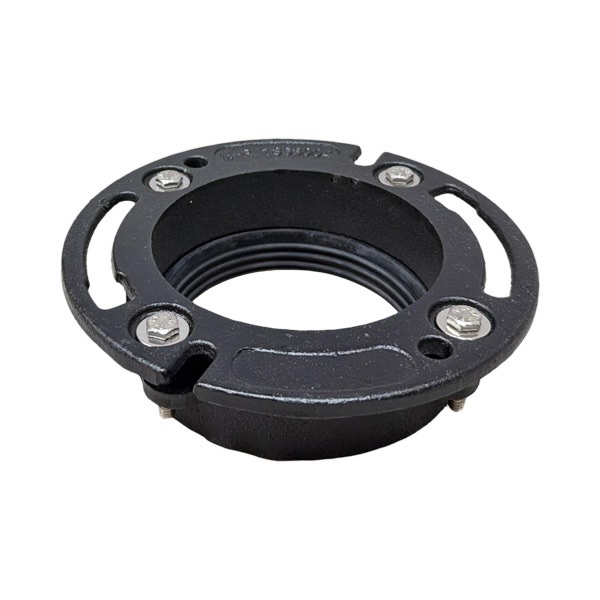 4" X 2" Cast Iron Quick-Set Flange