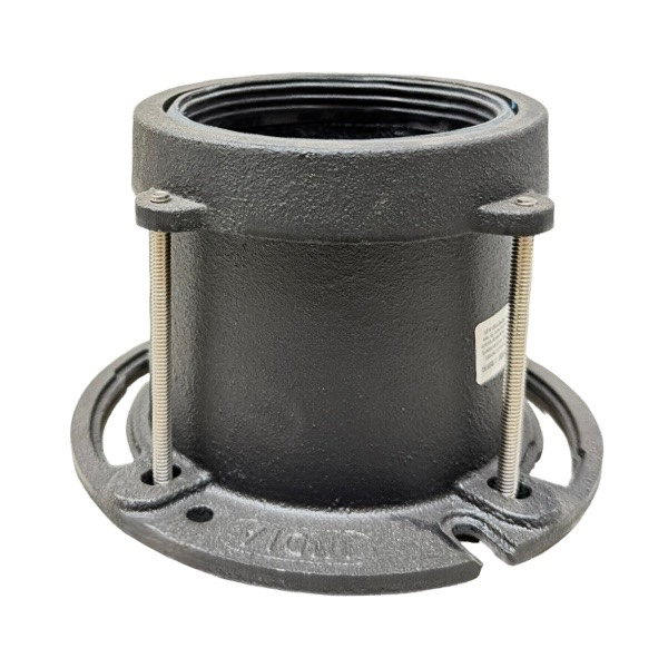 4" X 4" Cast Iron Quick-Set Flange
