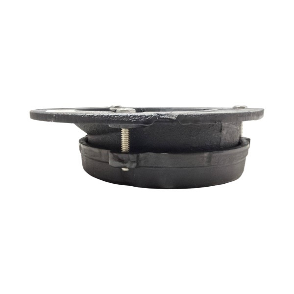 4" Offset Cast Iron Quick-Set Flange