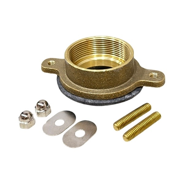 4" Brass Urinal Flange Kit