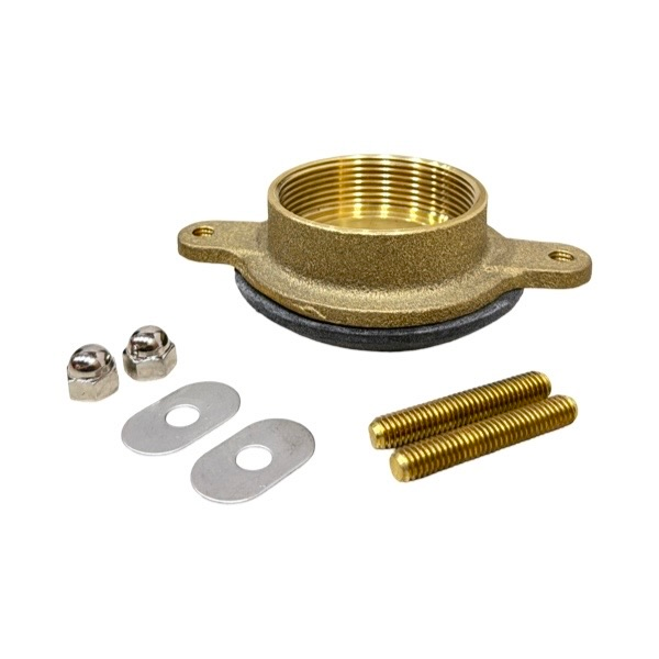 4 1/4" Brass Urinal Flange Kit