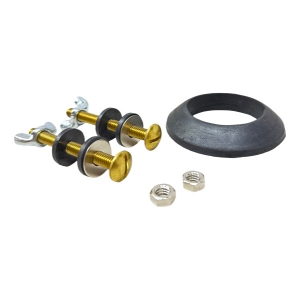Regular Gasket Tank-To-Bowl Kit With Brass Bolts & Steel Washers
