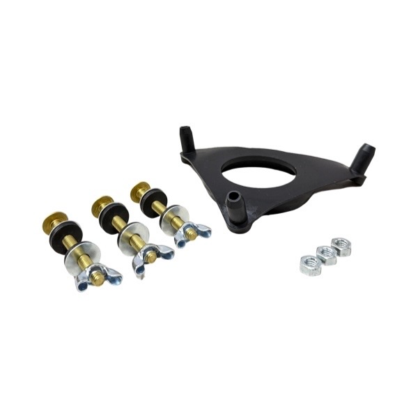 Tank-To-Bowl Kit With Triangle Gasket, Brass Bolts & Steel Washers To Fit Kohler