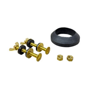 All Brass Regular Tank-To-Bowl Kit