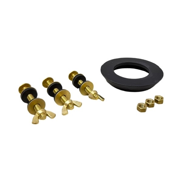 All Brass Tank-To-Bowl Kit To Fit Manfield