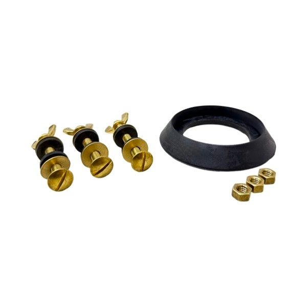 All-Brass Tank-To-Bowl Kit To Fit Kohler
