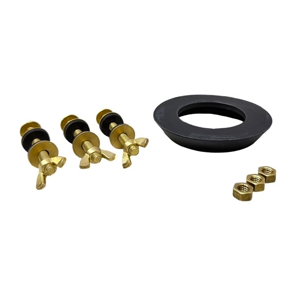 All-Brass Tank-To-Bowl Kit To Fit Kohler
