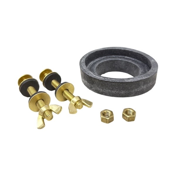All Brass New Style Recessed Tank-To-Bowl Kit To Fit Gerber