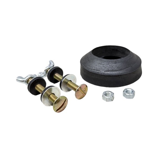 Economy Tank-To-Bowl Kit With Brass-Plated Bolts & Steel Washers To Fit American Standard