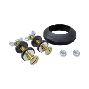Economy Regular Tank-To-Bowl Kit With Brass-Plated Bolts & Steel Washers