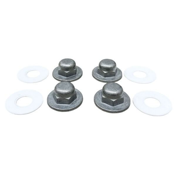 Closet Carrier Nuts & Washers (4)