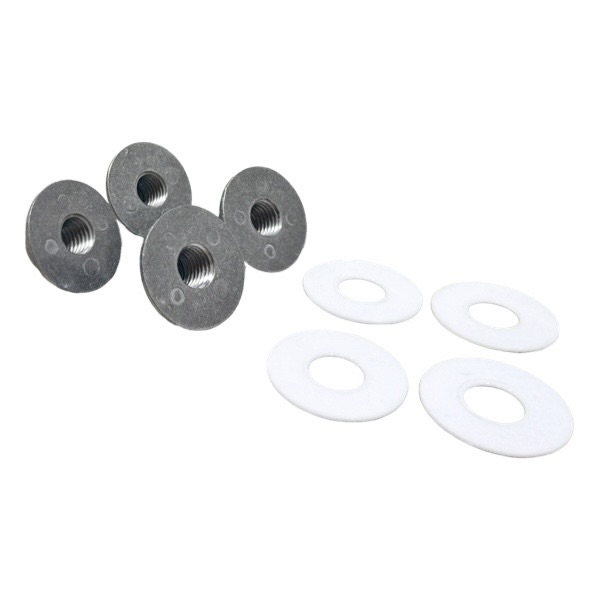 Closet Carrier Nuts & Washers (4)