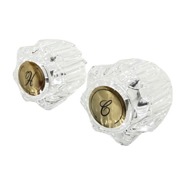 Acrylic Handles To Fit Delex/Peerless Shower With Offset Broach
