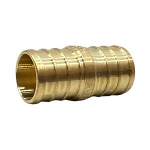 3/4" Brass PEX Coupling (LF) - Crimp (F1807) Type