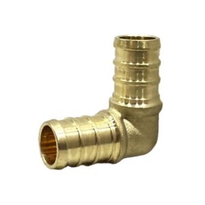 1/2" Brass PEX Elbow (LF) - Crimp (F1807) Type