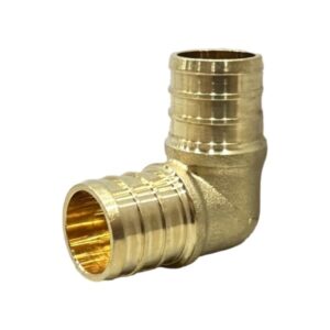 3/4" Brass PEX Elbow (LF) - Crimp (F1807) Type