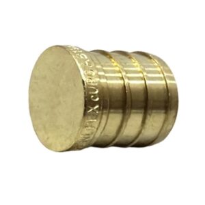 3/4" PEX Brass Plug (LF) - Crimp (F1807) Type