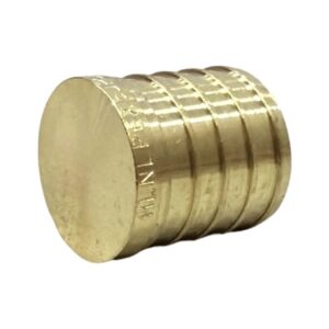 1" Brass PEX Plug (LF) - Crimp (F1807) Type