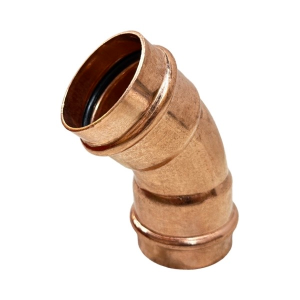 2" Copper Press 45 Degree Elbow