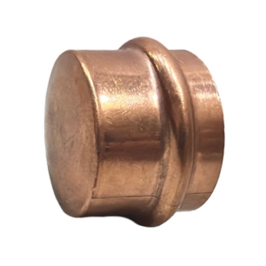 1 1/4" Copper Press Cap