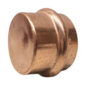 1 1/2" Copper Press Cap