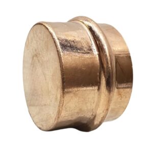 2" Copper Press Cap