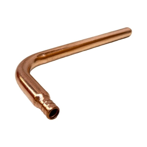 1/2" PEX x 4" Stubout Elbow - Crimp PEX-B (F1807) Type