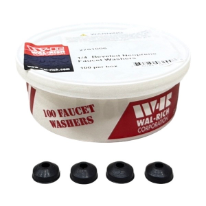 #1/4 Beveled Neoprene Washers