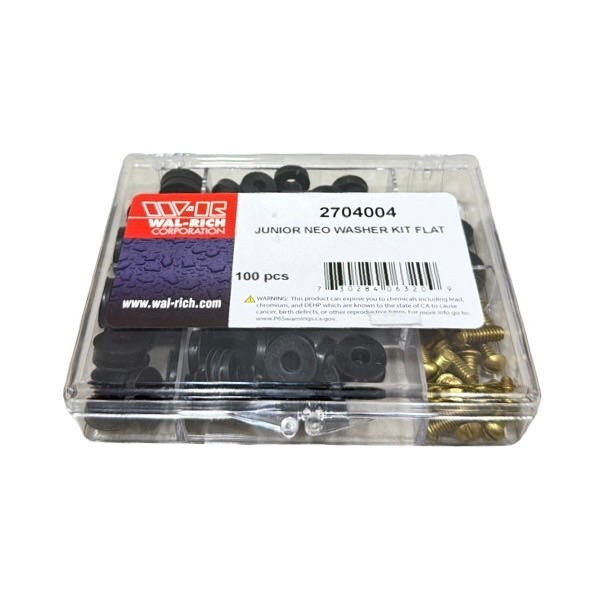 Junior Flat Neoprene Washer Kit