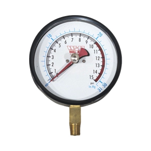 4 1/2″ Diaphragm Pressure Gauge 15 PSI