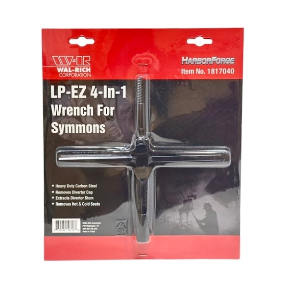 LP-EZ 4-IN-1 Wrench For Symmons