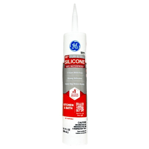 GE Kitchen & Bath Caulk (White) (9.8 Oz.)