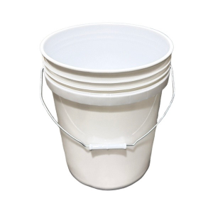 5 Gallon White Bucket